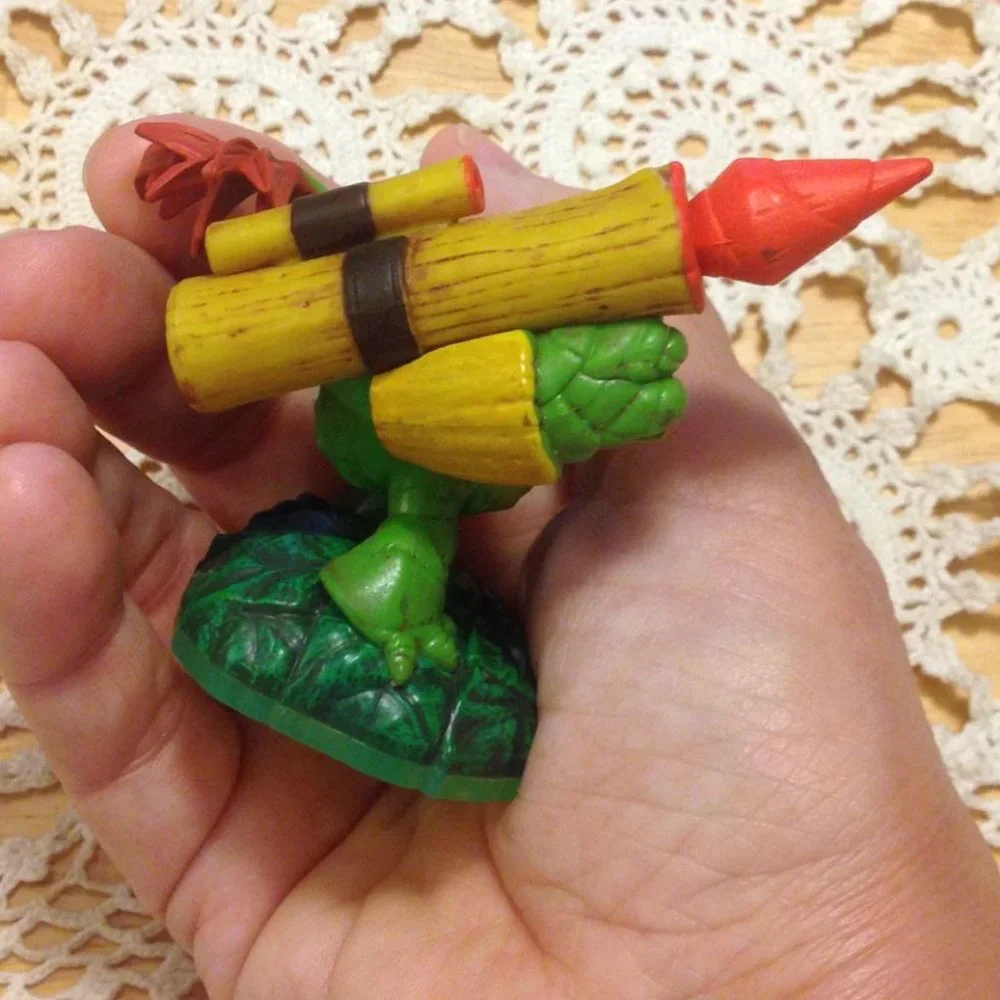 skylanders 2011 Zook figure from Spyro's Adventure wii